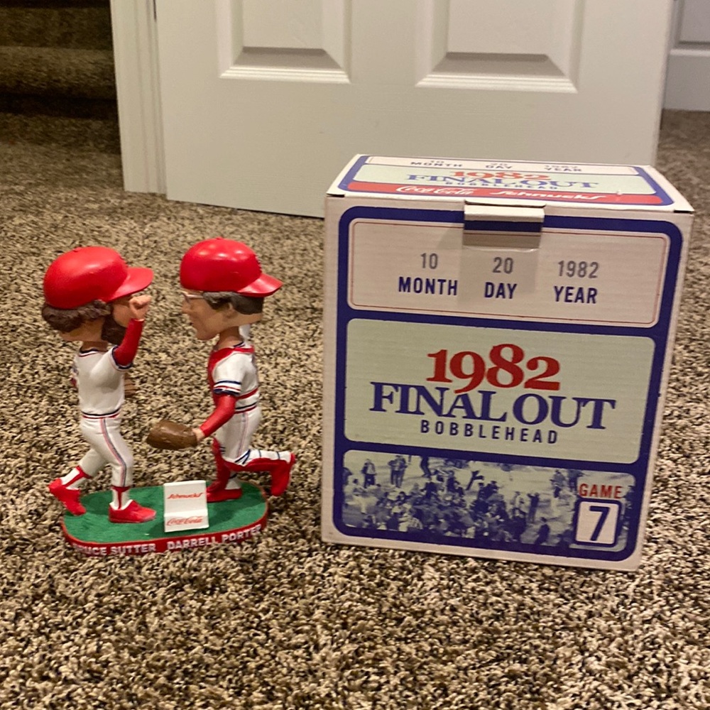 St. Louis Cardinals 1982 Final Out Bobblehead